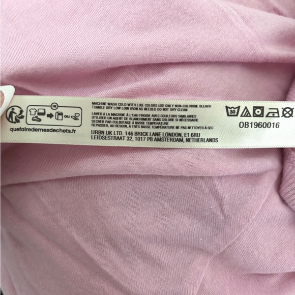 Daily Practice by Anthropologie Half Pipe Mini Dress Sz S in Pink NWT - Picture 6 of 6